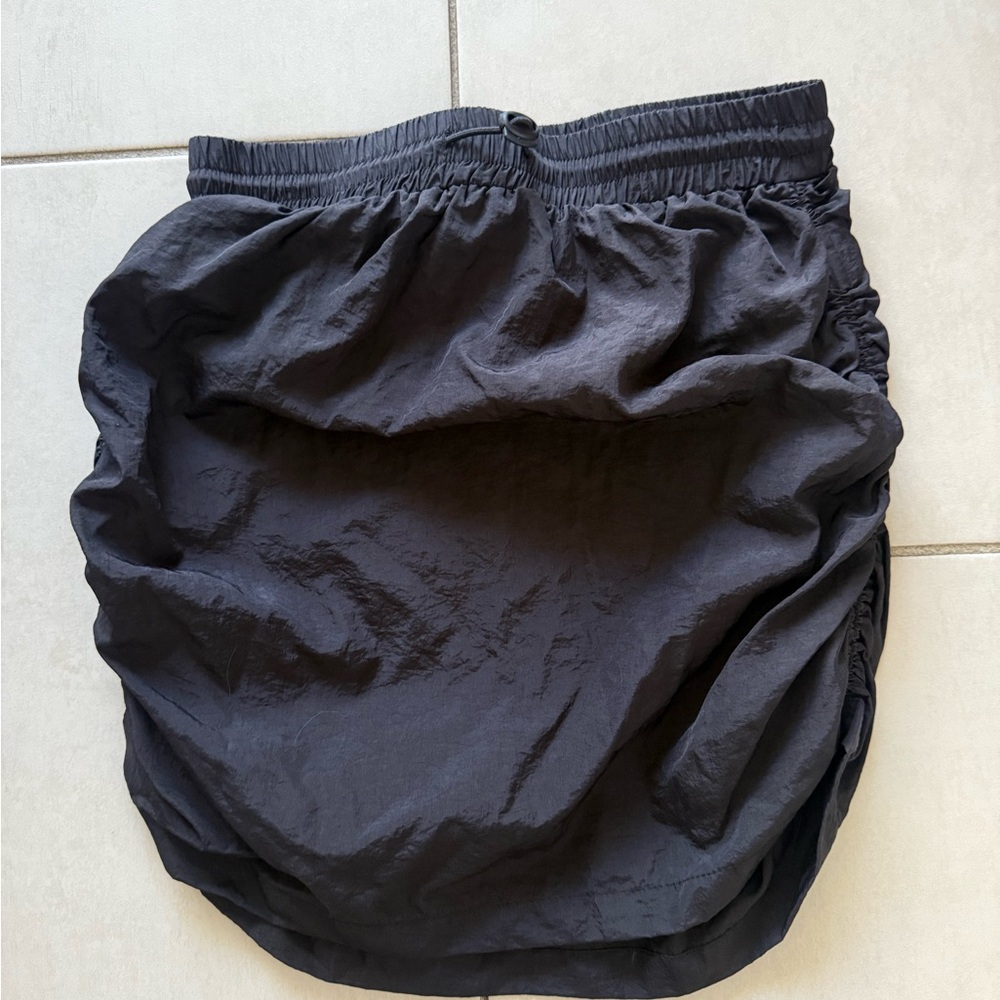 XS black Sporty Skirt, SHEIN
